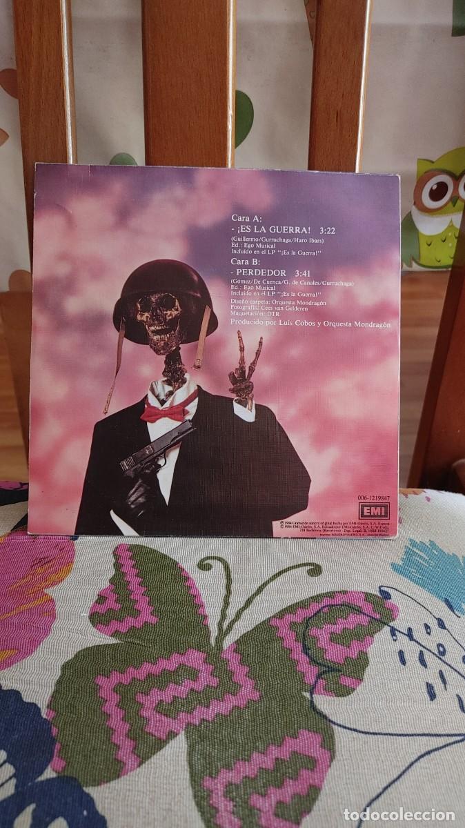 Discos de vinilo: ORQUESTA MONDRAGON-SINGLE ES LA GUERRA - Foto 2