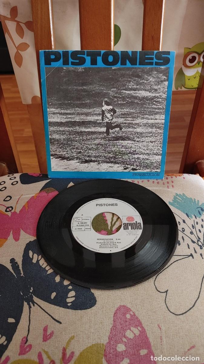 Discos de vinilo: PISTONES-SINGLE PERSECUCION