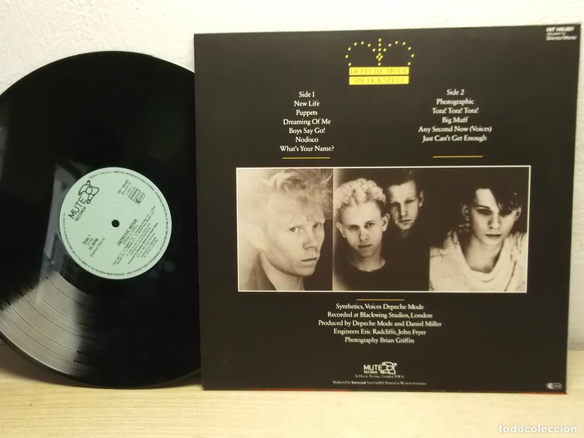Discos de vinilo: Depeche Mode &ndash; Speak & Spell LP NUEVO - Foto 3