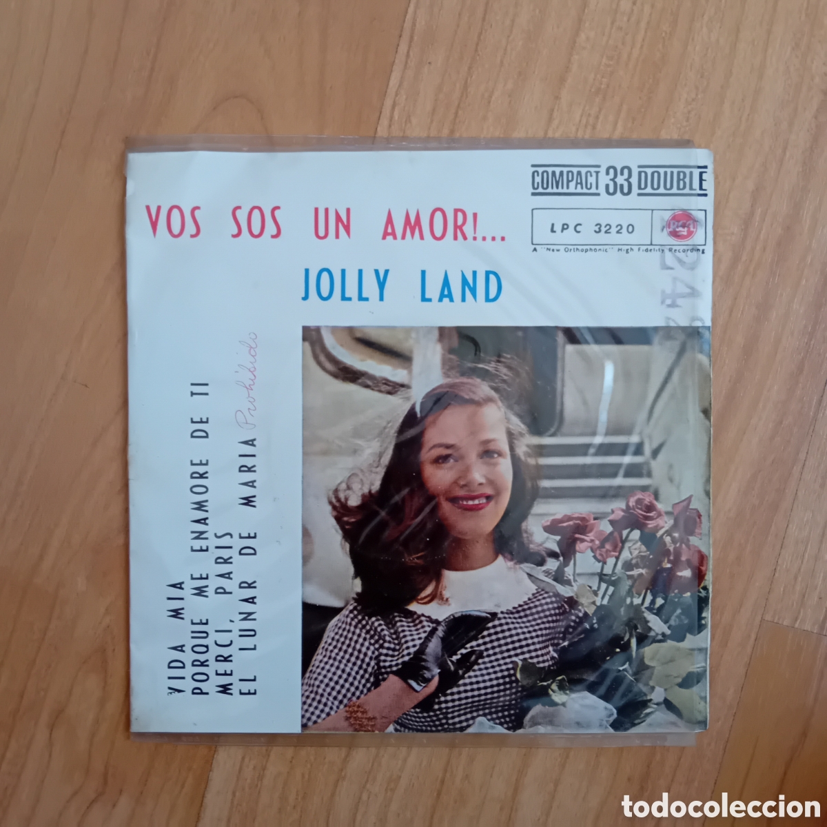 Discos de vinilo: JOLLY LAND. VOS SOS UN AMOR. VIDA MIA. MERCI PARIS
