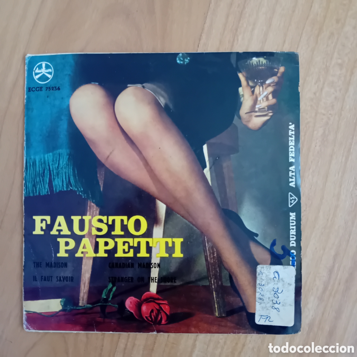 Discos de vinilo: FAUSTO PAPETTI. THE MADISON - Foto 1