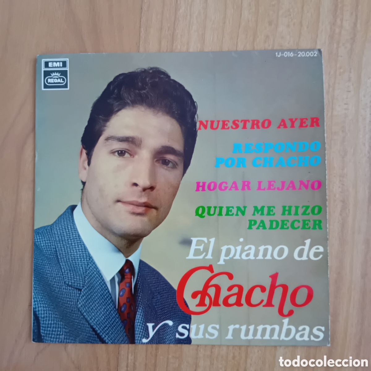 Discos de vinilo: EL PIANO DE CHACHO. NUESTRO AYER
