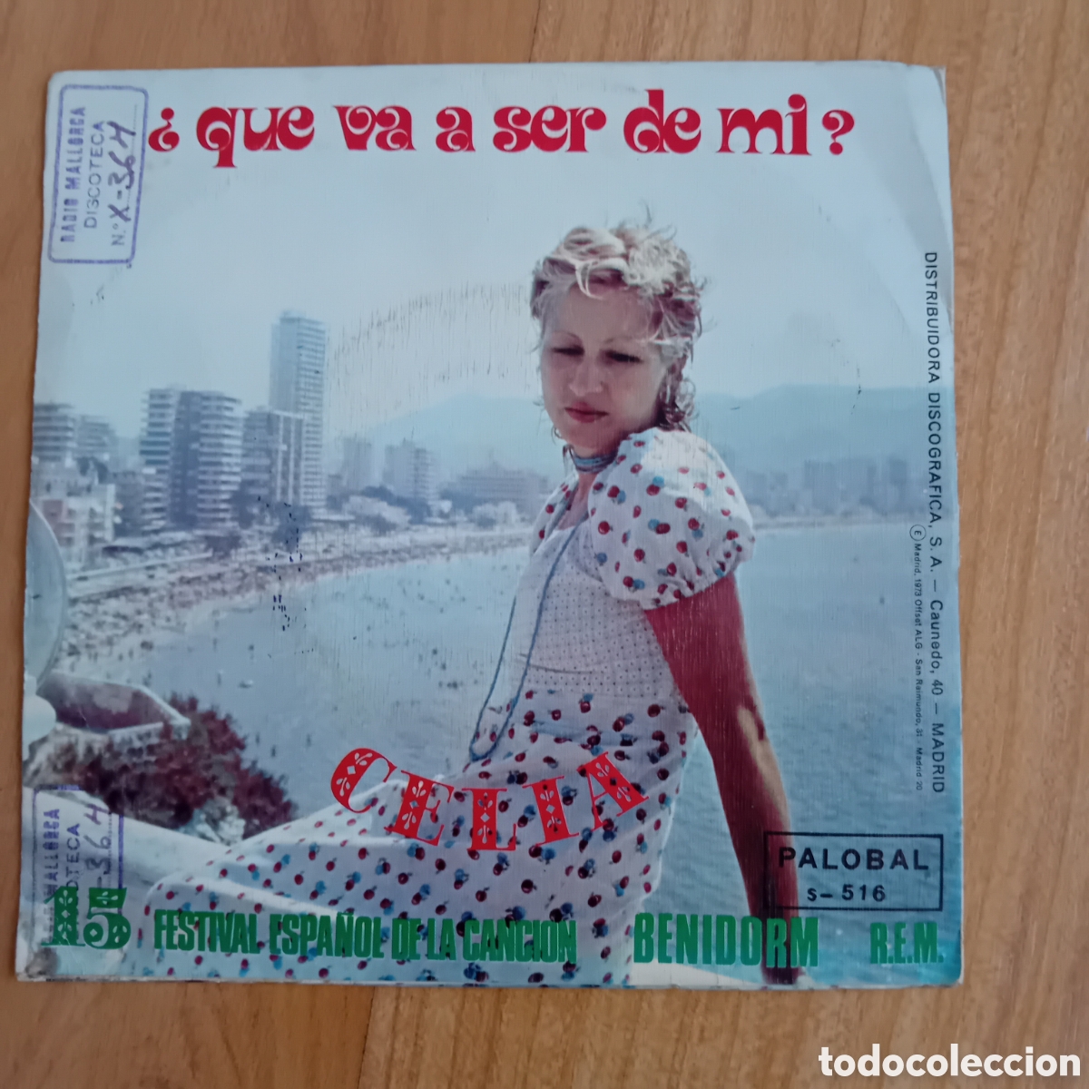 Discos de vinilo: CELIA. QUE VA A SER DE MI - Foto 2