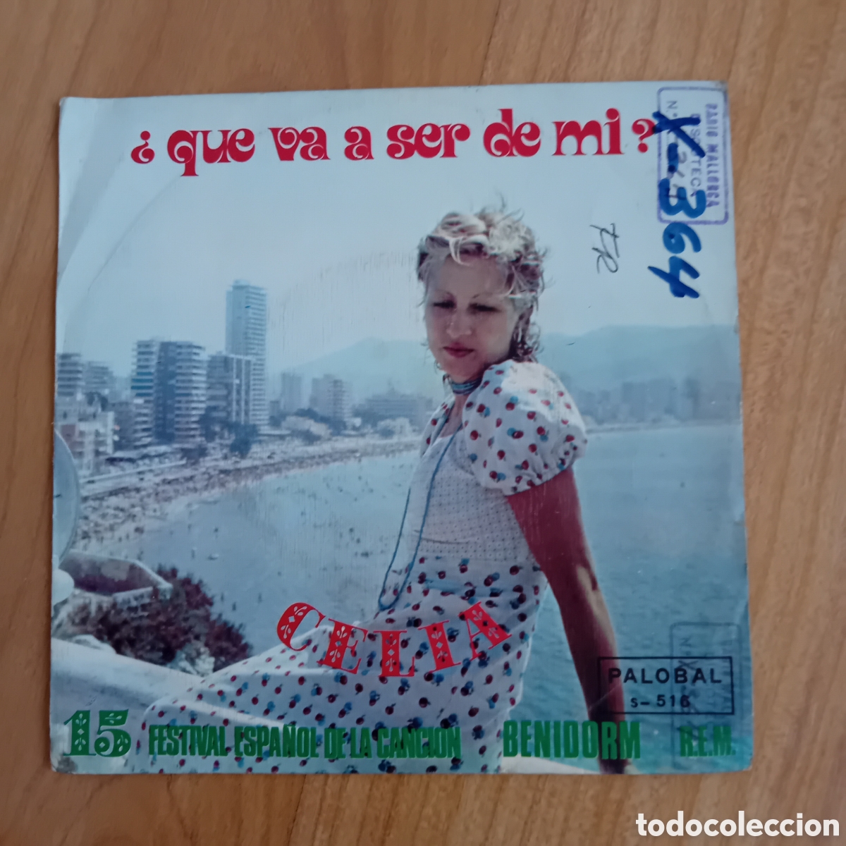 Discos de vinilo: CELIA. QUE VA A SER DE MI
