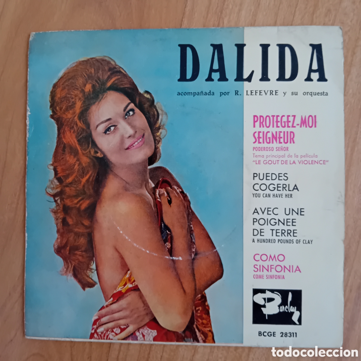 Discos de vinilo: DALIDA. PROTEGEZ-MOI SEIGNEUR