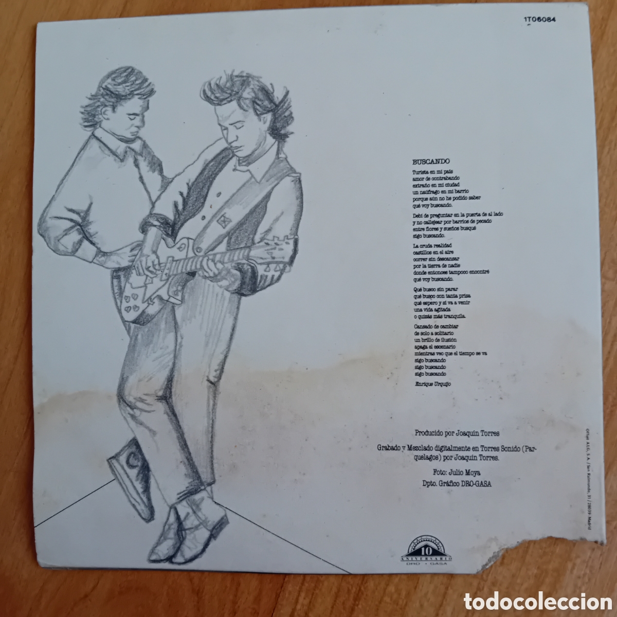Discos de vinilo: LOS SECRETOS. BUSCANDO - Foto 2