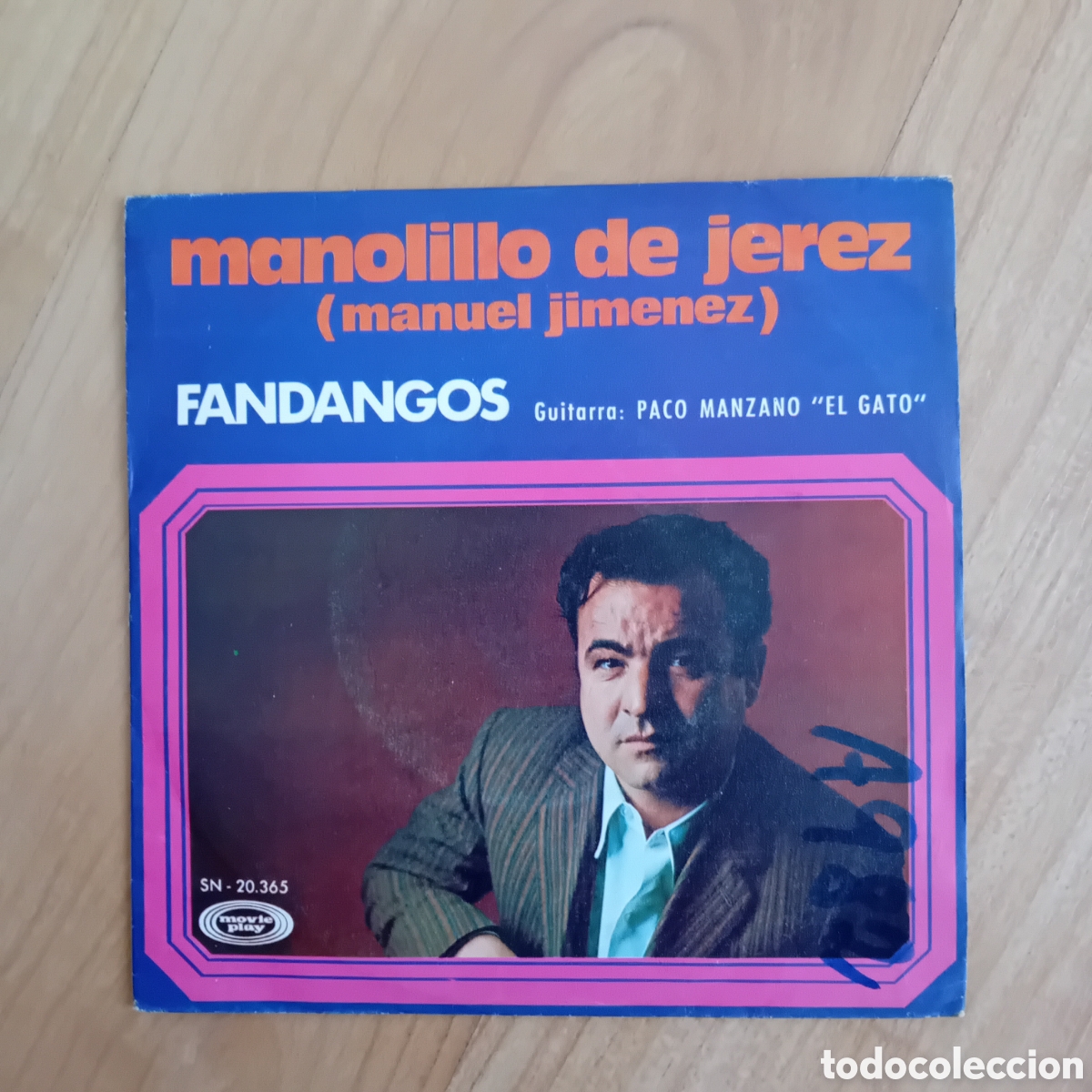 Discos de vinilo: MANOLILLO DE JEREZ. FANDANGOS