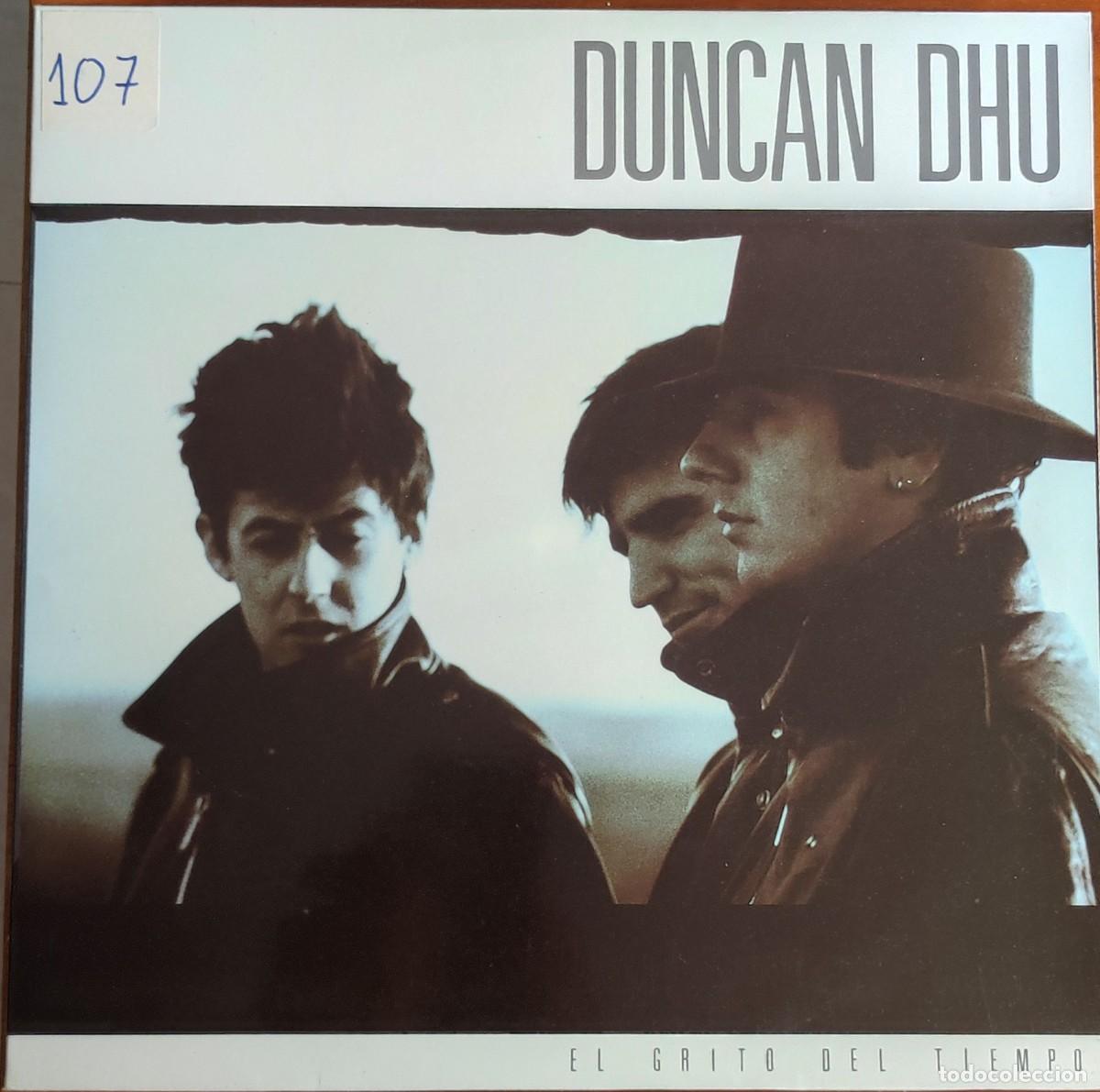 Discos de vinilo: Duncan Dhu - El Grito Del Tiempo - En Algun Lugar - LP Vinilo (1987, Grabaciones Accidentales GA-177
