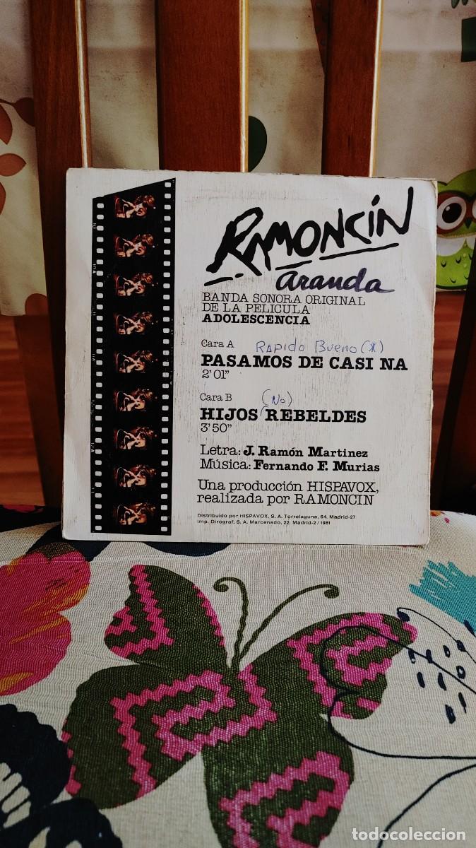 Discos de vinilo: RAMONCIN-SINGLE PASAMOS DE CASI NA - Foto 2