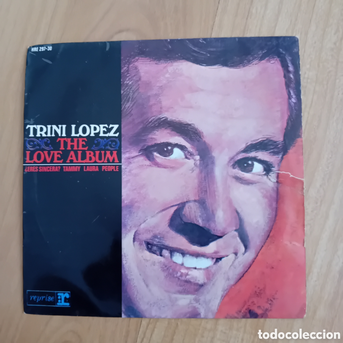 Discos de vinilo: TRINI LOPEZ. THE LOVE ALBUM. ERES SINCERA