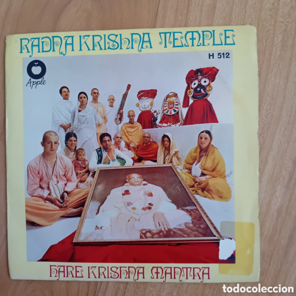 Discos de vinilo: RADNA KRISHNA TENCO TEMPLE. HARE KRISHNA MANTRA - Foto 1