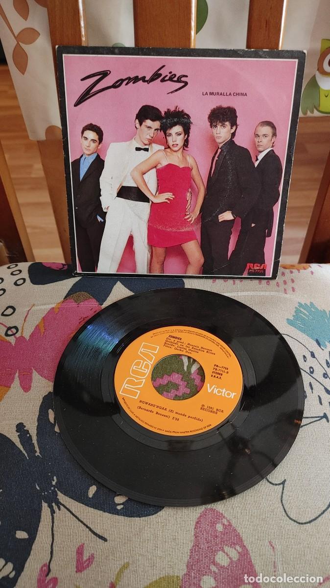 Discos de vinilo: ZOMBIES-SINGLE LA MURALLA CHINA