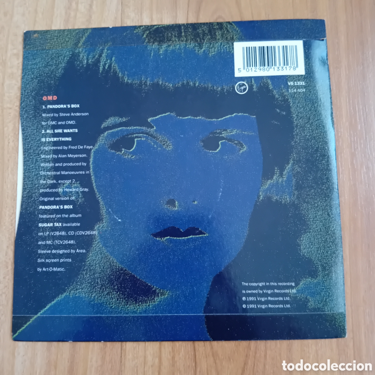Discos de vinilo: OMD. PANDORAS BOX... - Foto 2