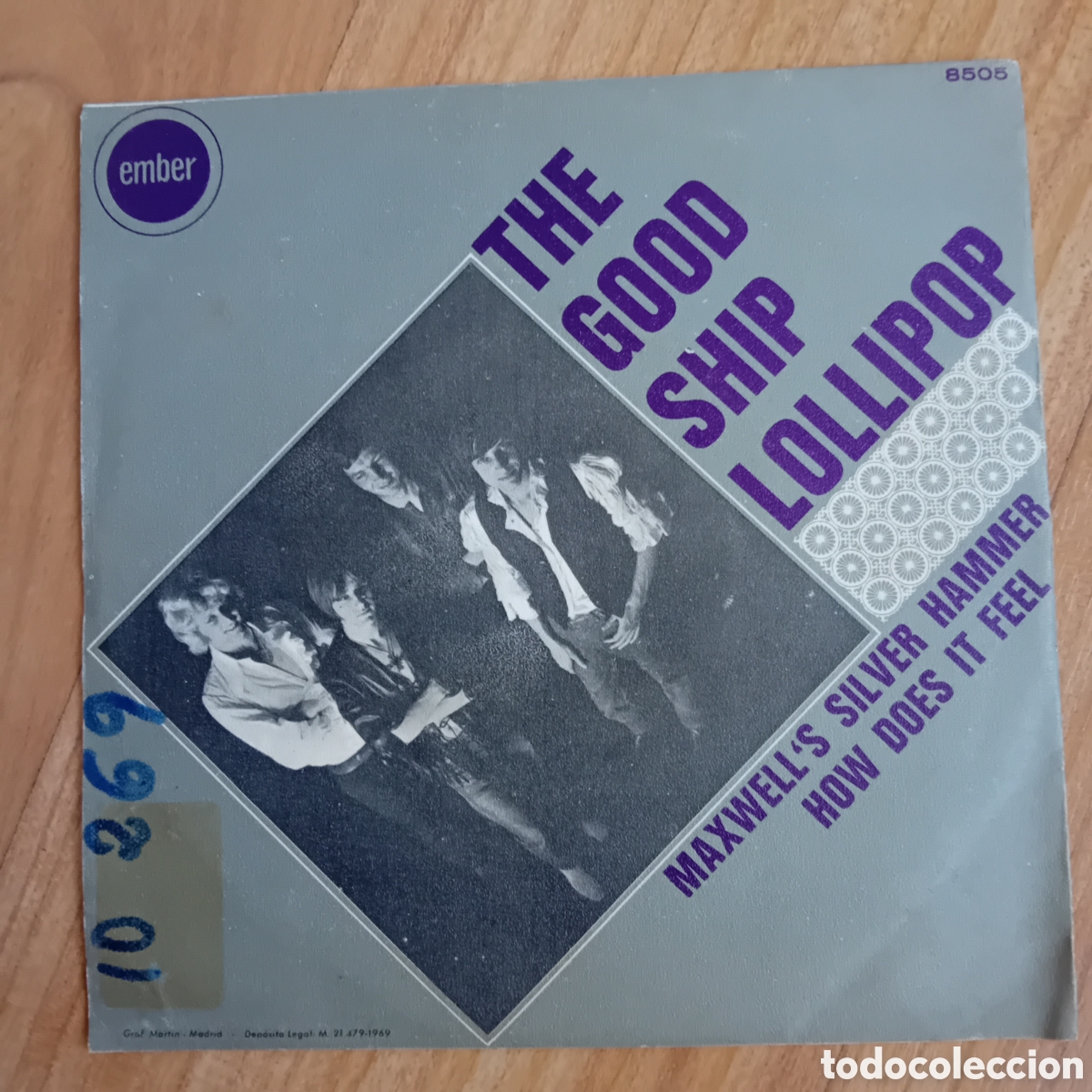 Discos de vinilo: THE GOOD SHIP LOLLIPOP. MAXWELLS SILVER HAMMER - Foto 2