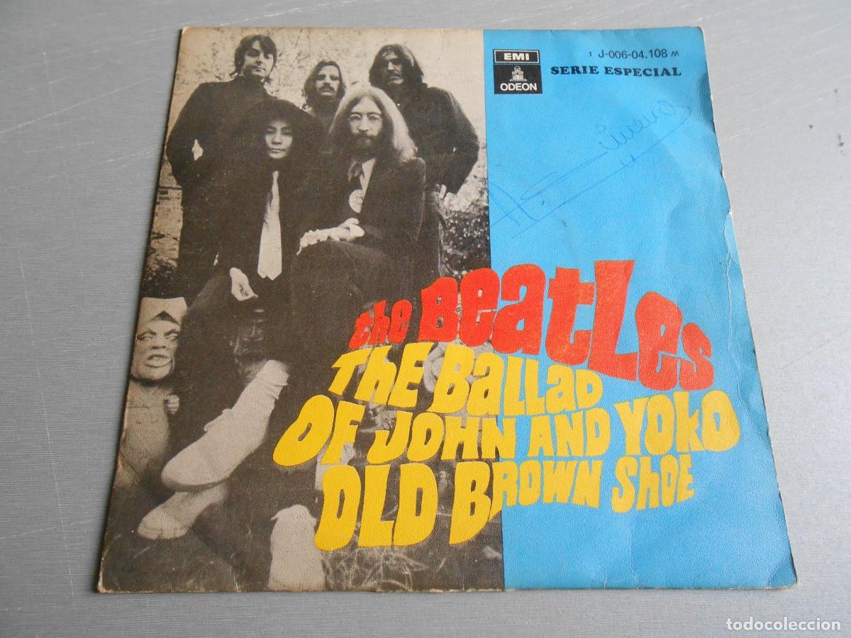 Discos de vinilo: BEATLES, THE, SG, THE BALLAD OF JOHN AND YOKO + 1, A&Ntilde;O 1969, ODEON J 006-04.108