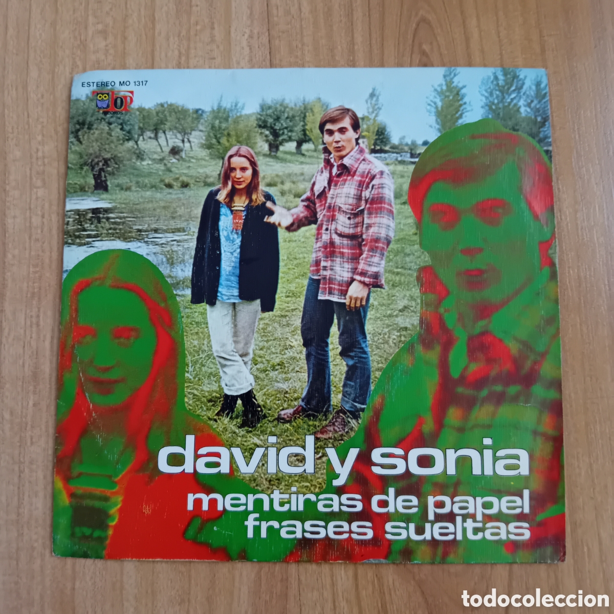 Discos de vinilo: DAVID Y SONIA. MENTIRAS DE PAPEL