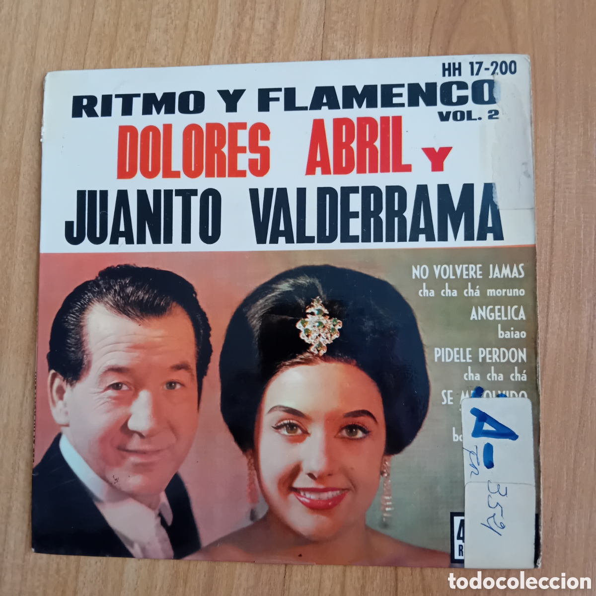 Discos de vinilo: DOLORES ABRIL Y JUANITO VALDERRAMA. RITMO Y FLAMENCO VOL 2. NO VOLVER&Eacute; JAM&Aacute;S