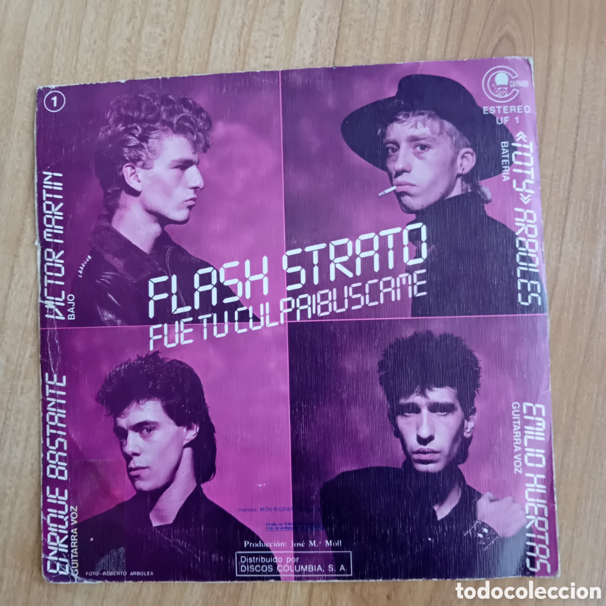 Discos de vinilo: FLASH STRATO. CRISTALES MOLIDOS - Foto 2