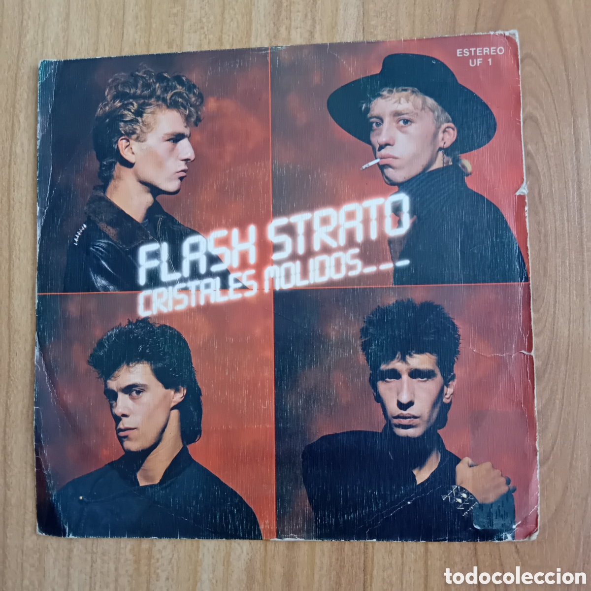 Discos de vinilo: FLASH STRATO. CRISTALES MOLIDOS
