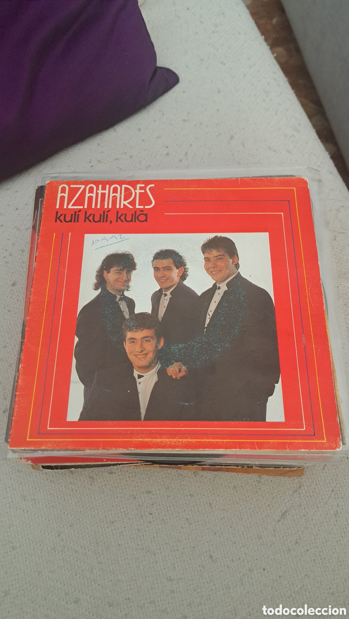 Discos de vinilo: Azahares kuli kuli kula y Por Ver Tu Cara