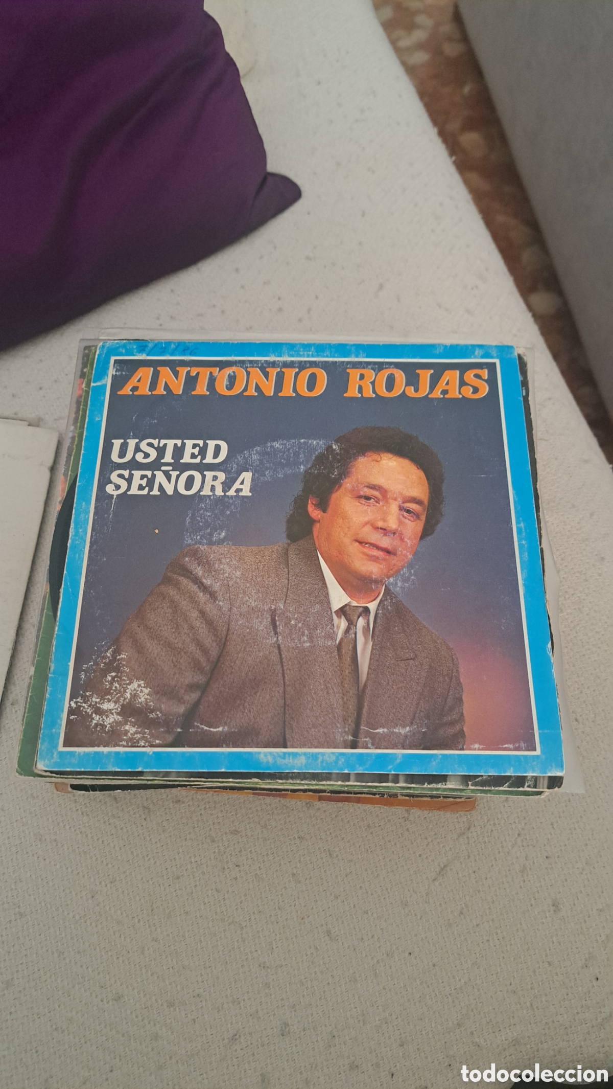 Discos de vinilo: Antonio Rojas Usted Se&ntilde;ora y Me gusta el mar