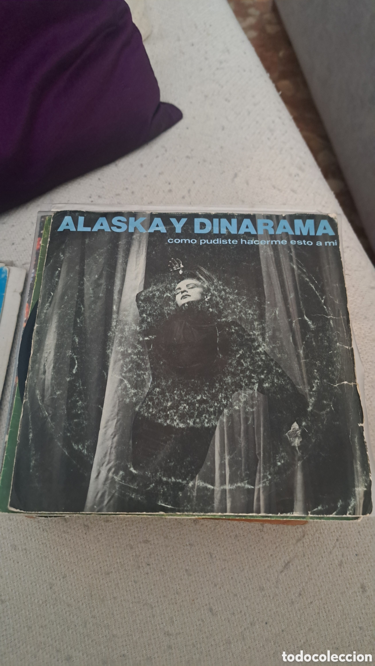 Discos de vinilo: Alaska y Dinarama Como pudiste hacerme esto a mi y Tormento