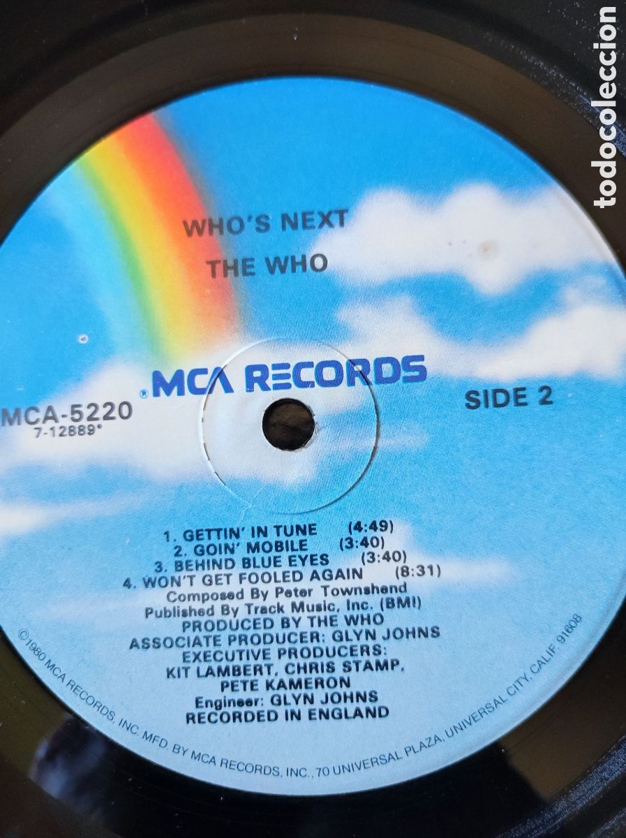 Discos de vinilo: THE WHO - WHOS NEXT - Foto 4