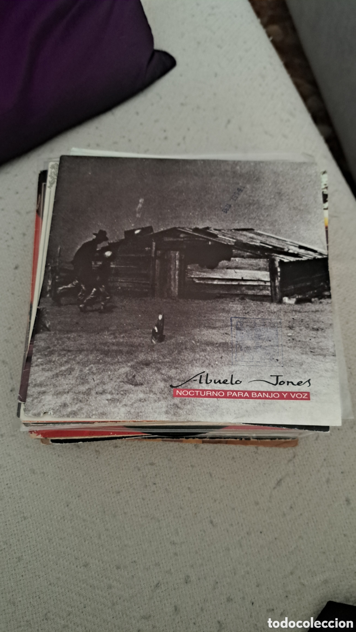 Discos de vinilo: Abuelo Jones nocturno para banjo y voz