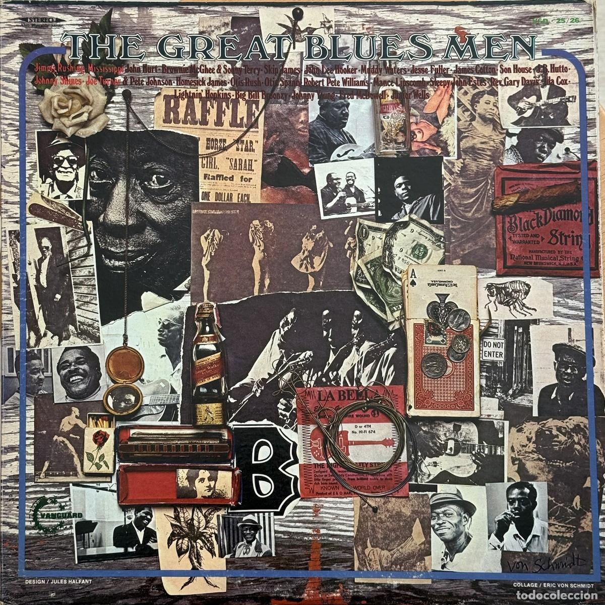 Discos de vinilo: Various - The Great Blues Men LP Vinilo - Foto 1