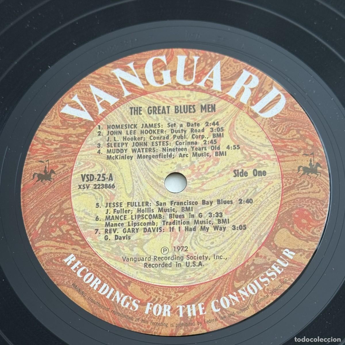 Discos de vinilo: Various - The Great Blues Men LP Vinilo - Foto 3