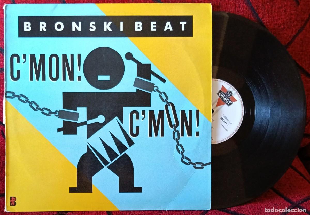 Discos de vinilo: BRONSKI BEAT ** CMon! CMon ** MAXI SINGLE VINILO 1986 - Foto 1