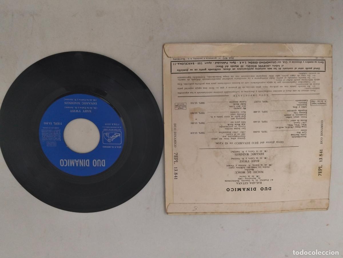 Discos de vinilo: DISCO SINGLE, DUO DINAMICO, BALADA GITANA - Foto 2