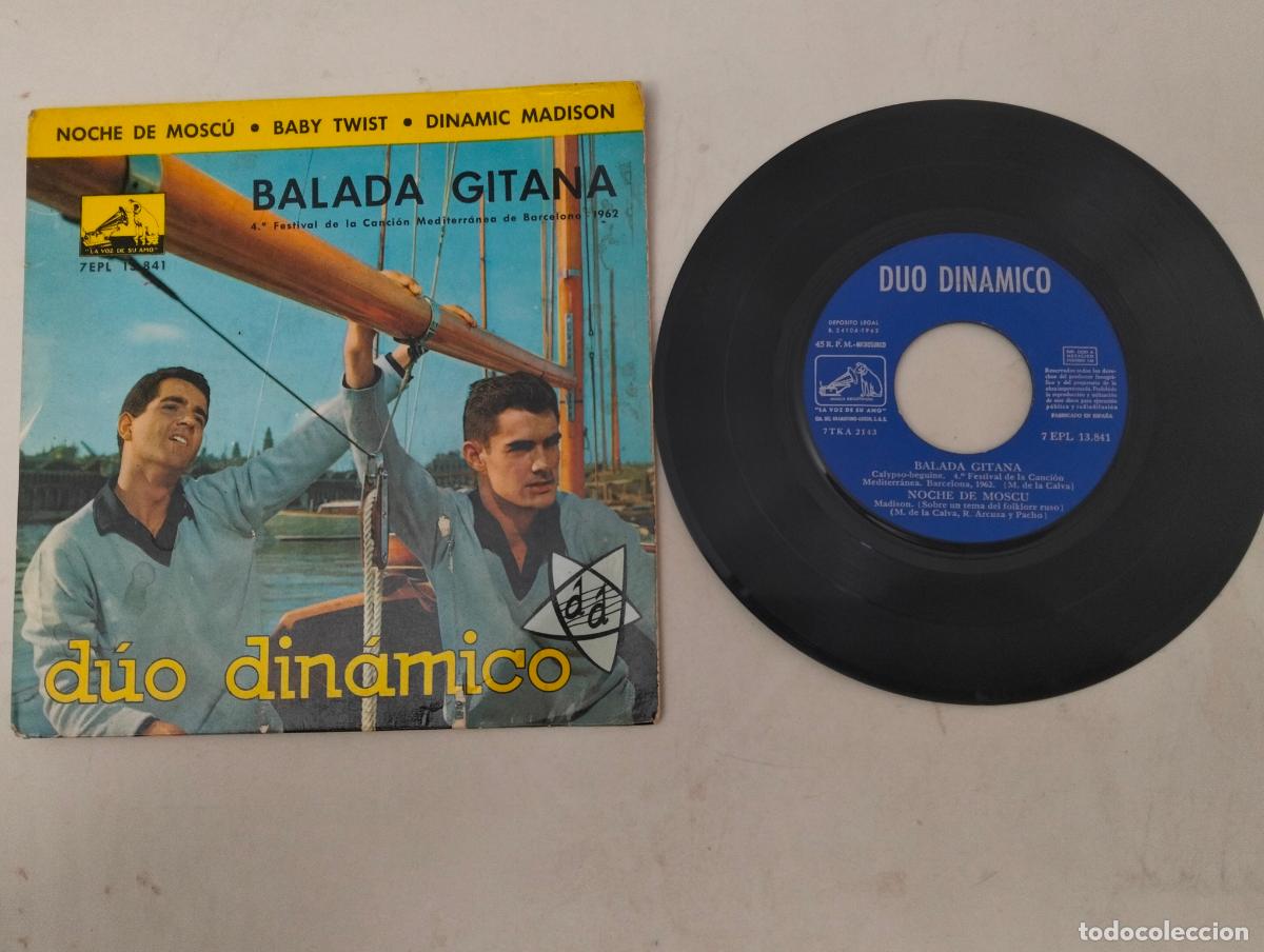 Discos de vinilo: DISCO SINGLE, DUO DINAMICO, BALADA GITANA - Foto 1