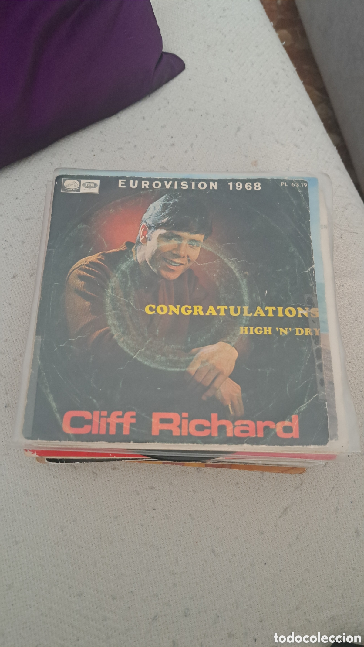 Discos de vinilo: Cliff Richard Congratulation
