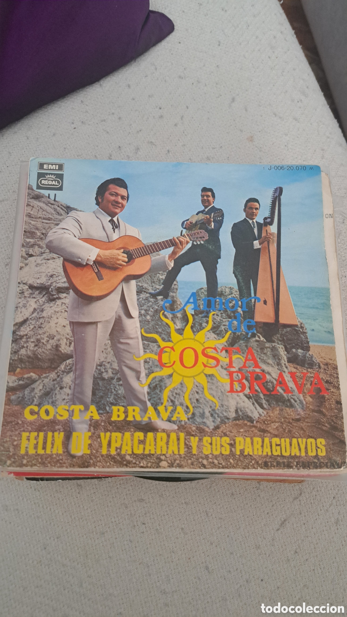 Discos de vinilo: Costa Brava felix de ypacarai y sus paraguayos