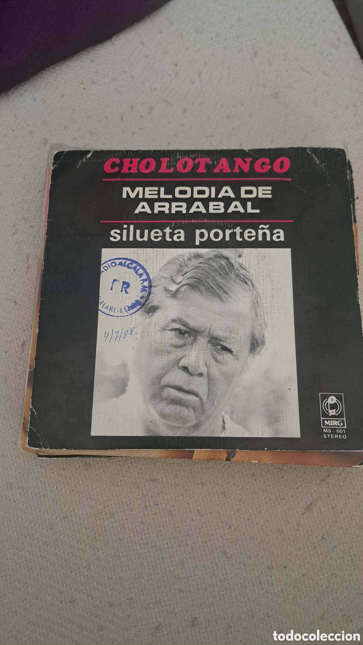 Discos de vinilo: Cholotango melodias de arrabal y silueta porte&ntilde;a