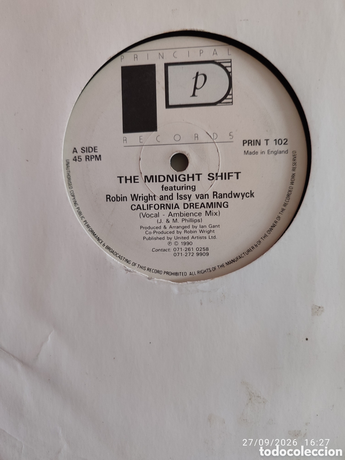 Discos de vinilo: Disco de vinilo CK0988 - Foto 2