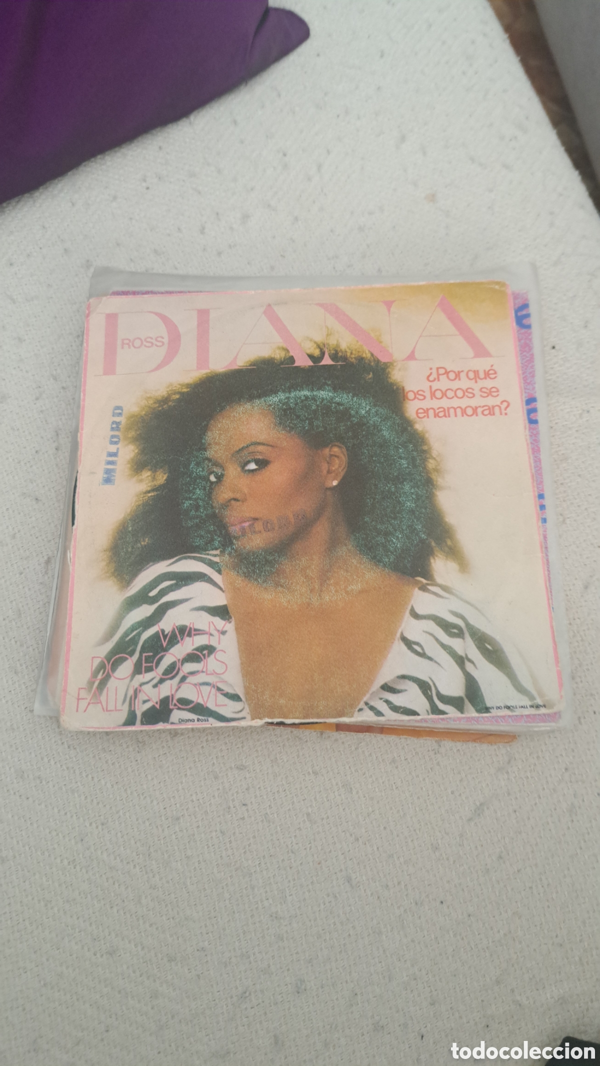 Discos de vinilo: Diana Ross Por que los locos se enamoran