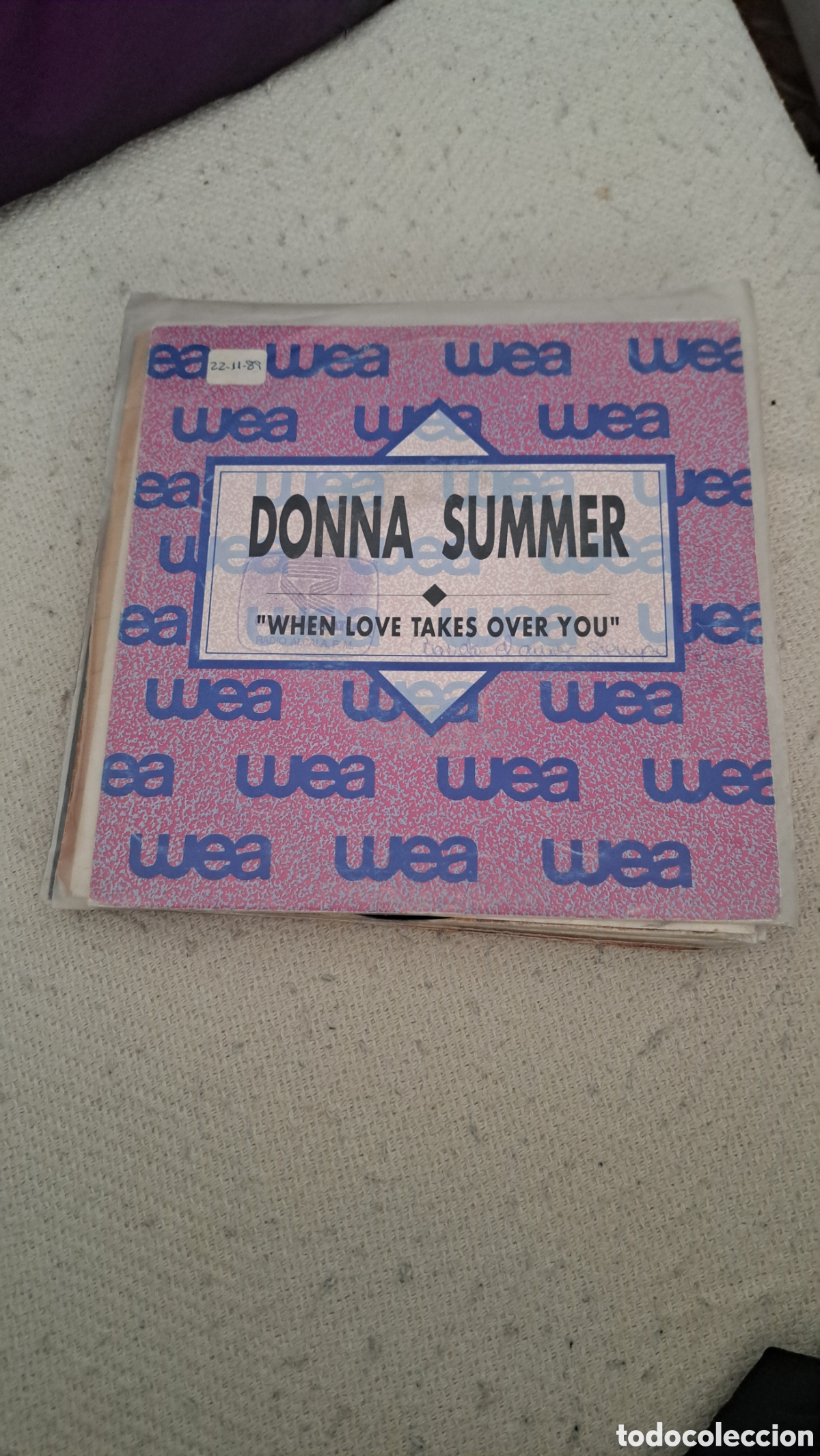 Discos de vinilo: Donna Summer when love takes over you
