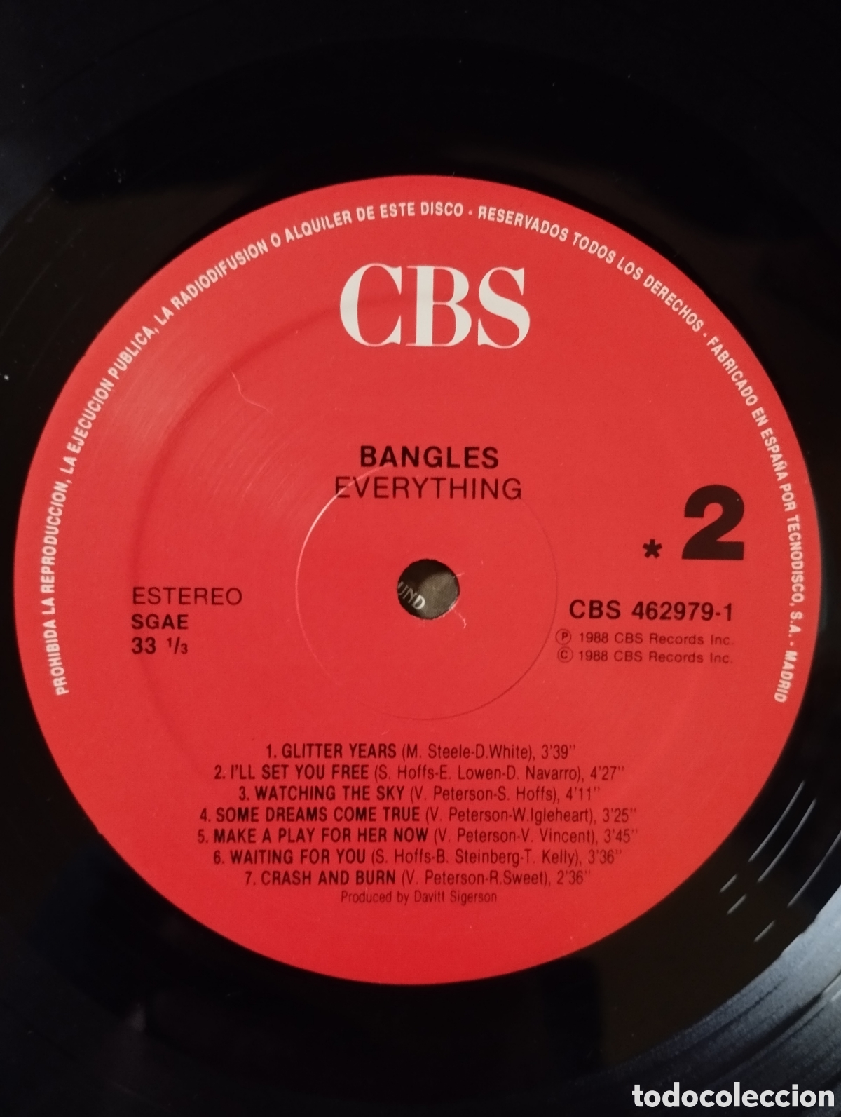 Discos de vinilo: Bangles - Everything -- LP - Foto 10