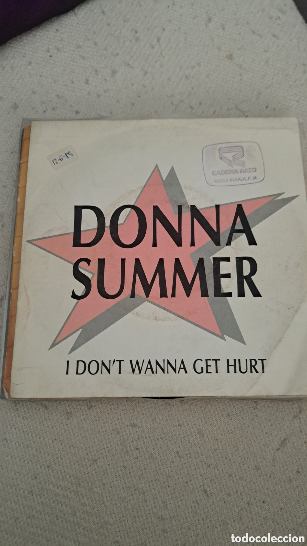 Discos de vinilo: Donna Summer I Dont wanna get hurt - Foto 1
