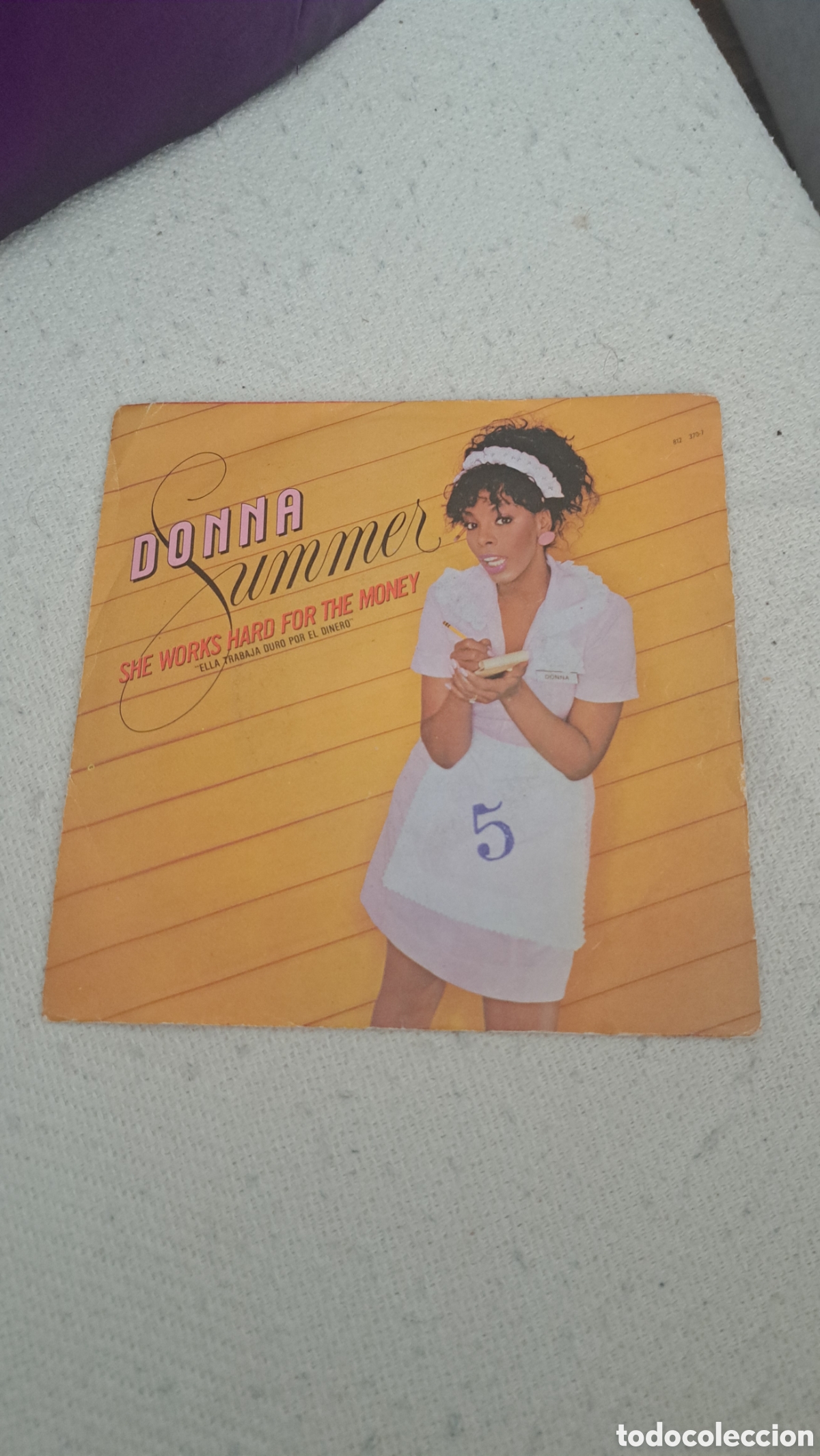 Discos de vinilo: Donna Summer she works hard for the money
