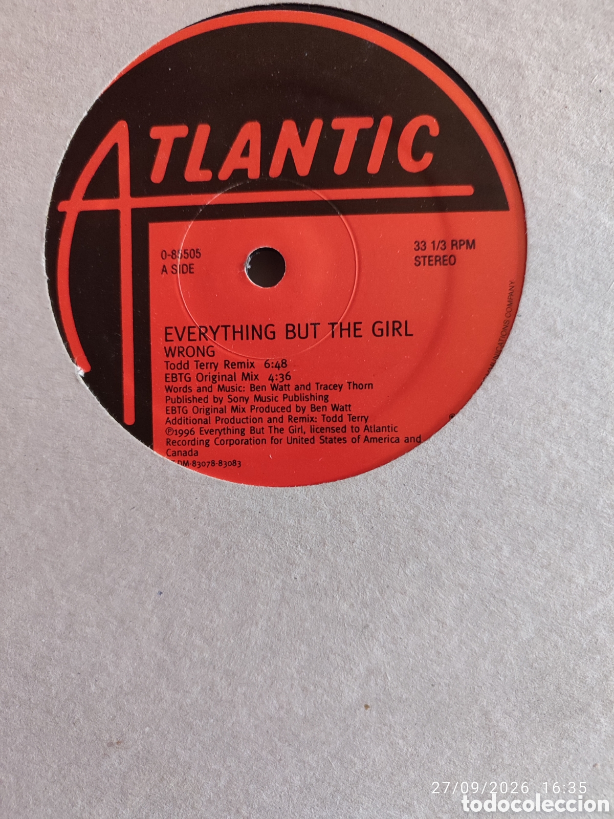 Discos de vinilo: Disco de vinilo CK0995 - Foto 2