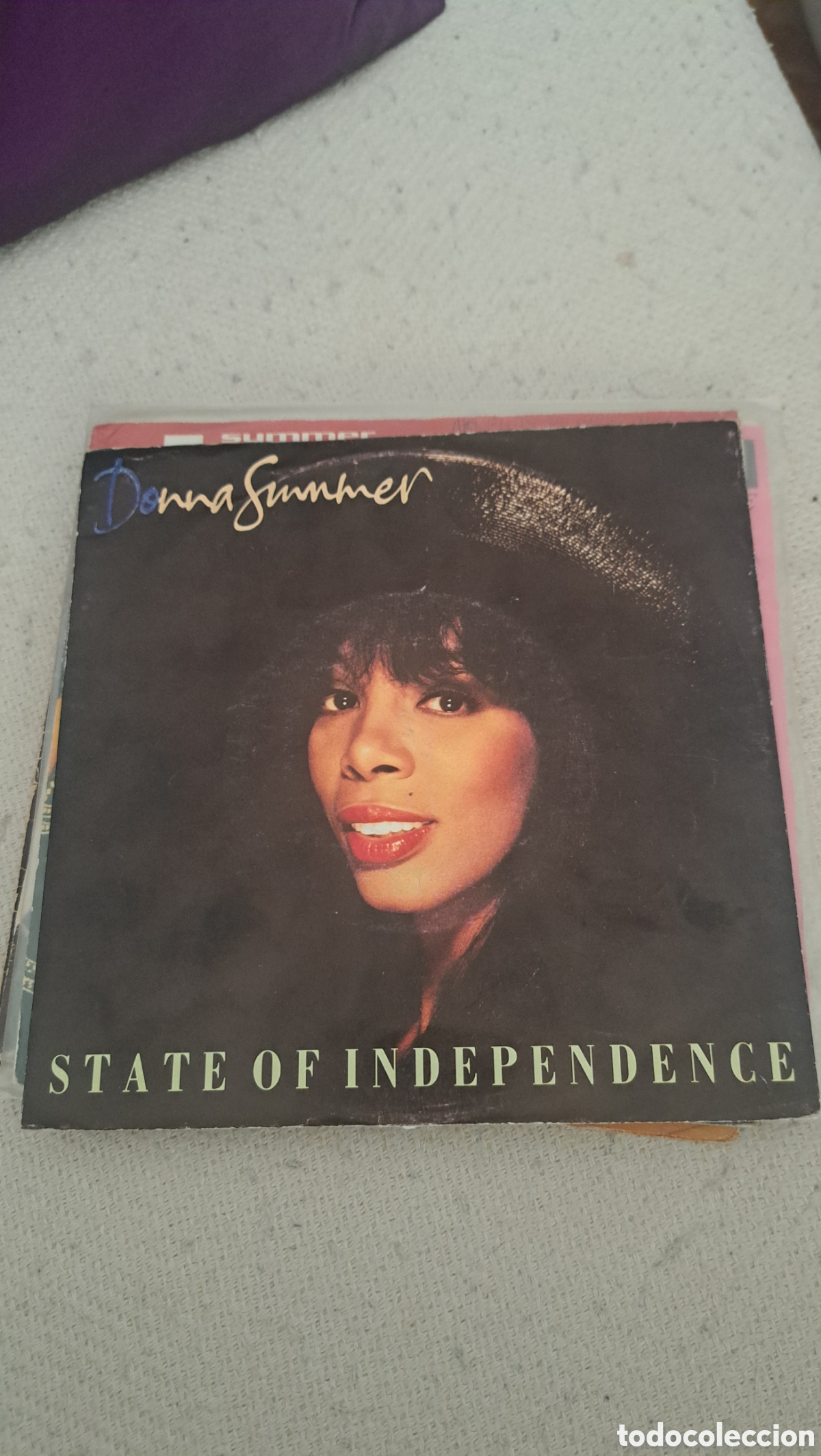 Discos de vinilo: Donna Summer state Of independence - Foto 1