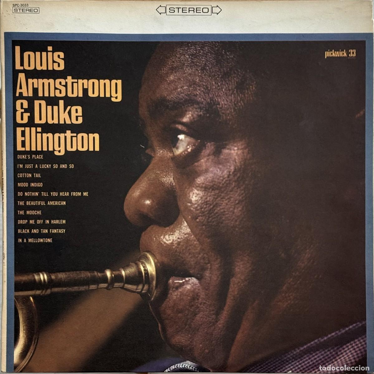 Discos de vinilo: Louis Armstrong & Duke Ellington LP Vinilo