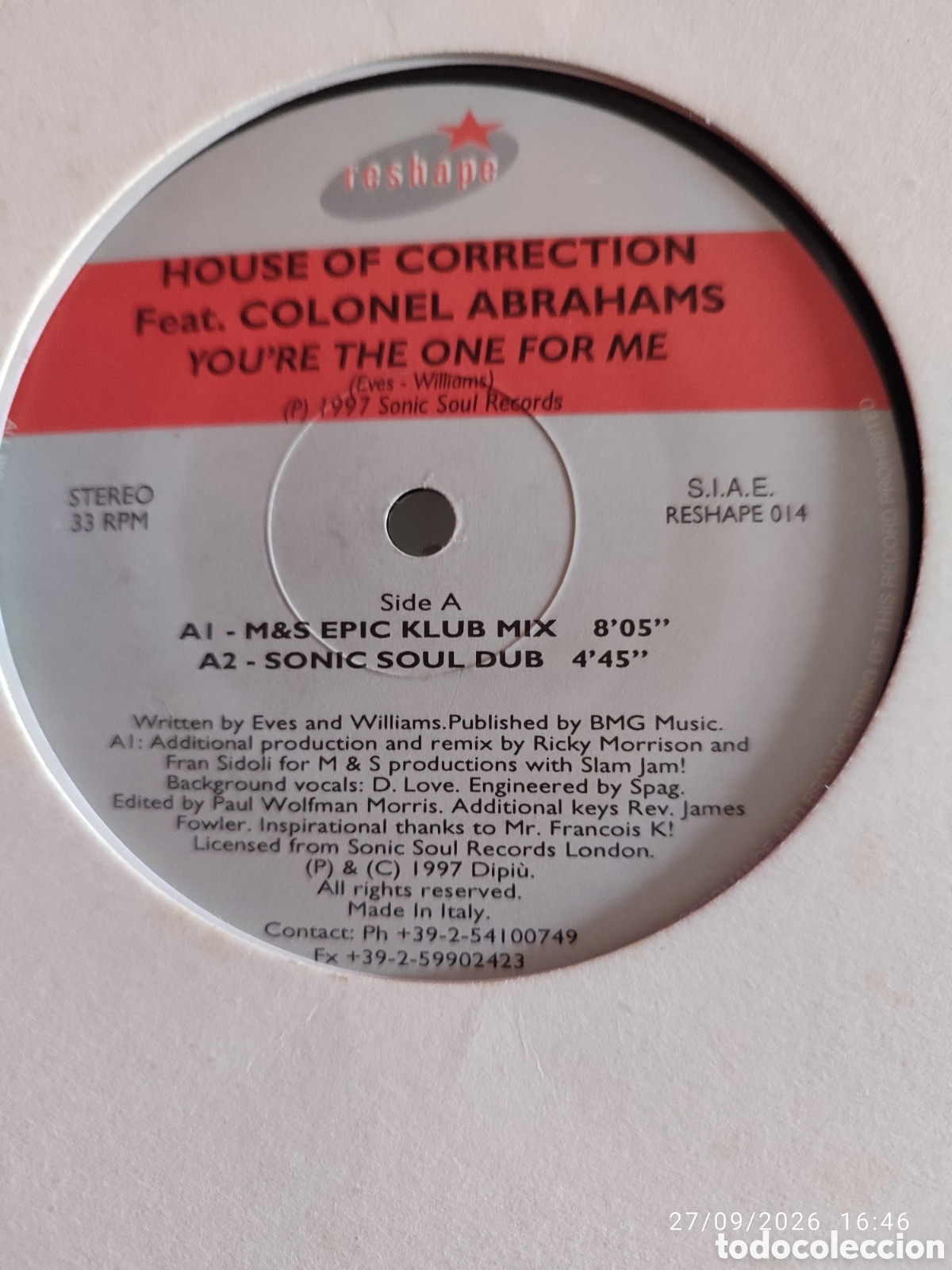 Discos de vinilo: Disco de vinilo CK1002 - Foto 2