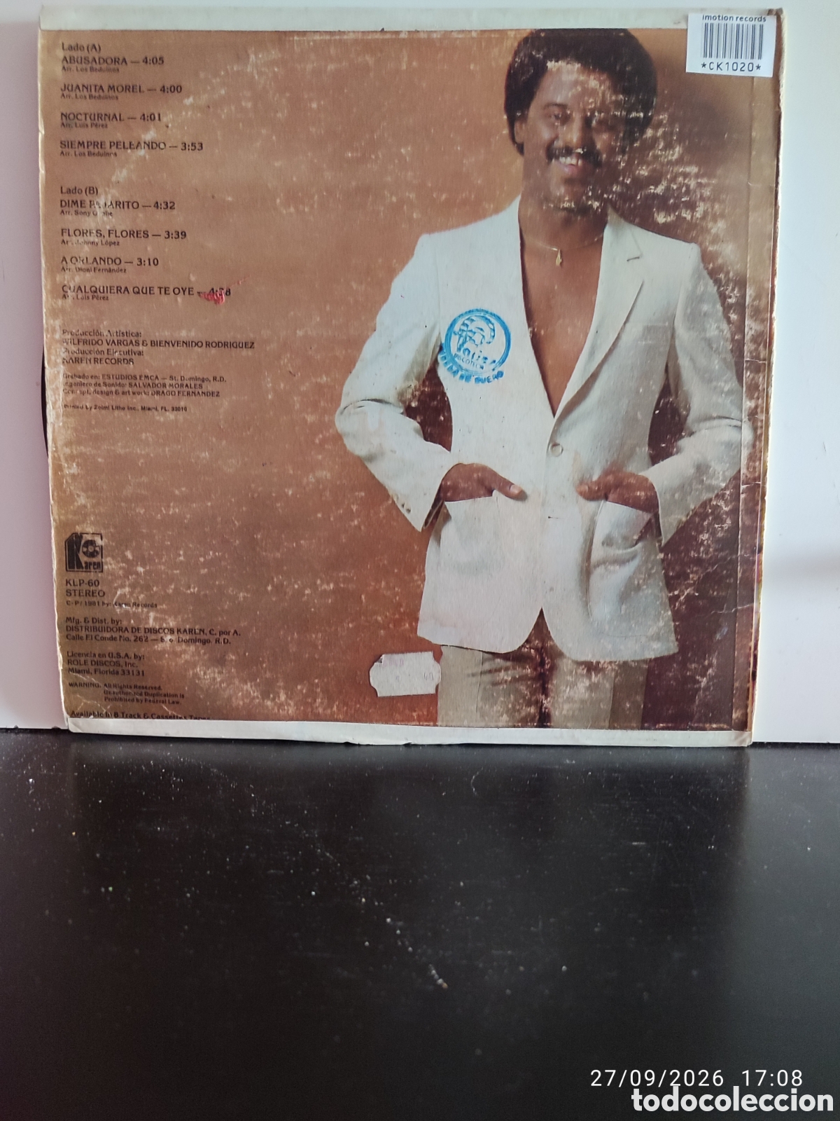 Discos de vinilo: Disco de vinilo CK1020 - Foto 2