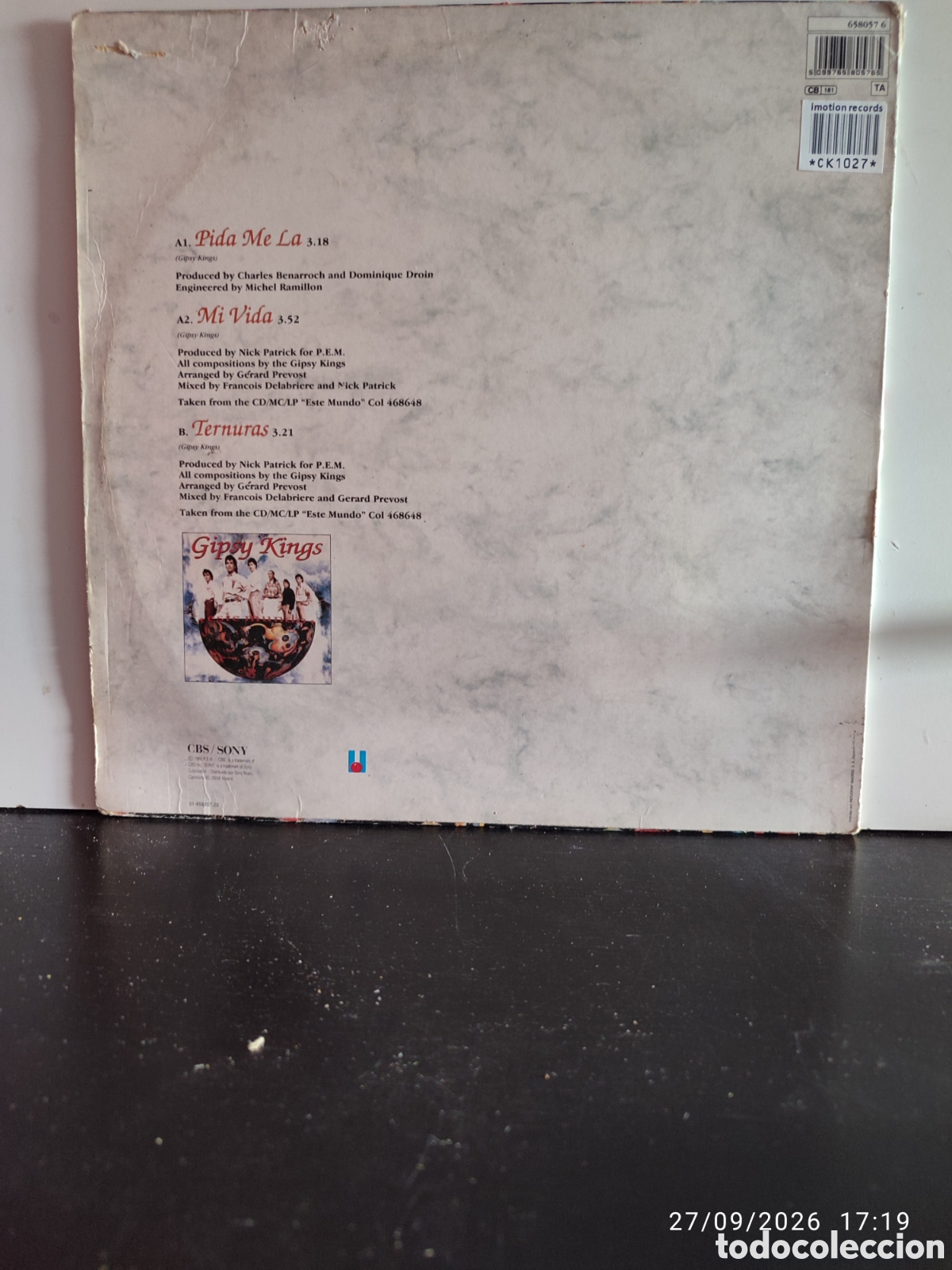 Discos de vinilo: Disco de vinilo CK1027 - Foto 2