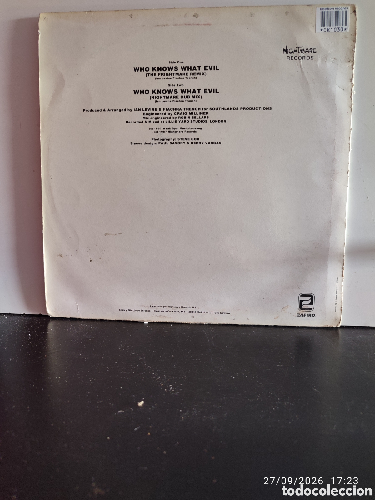 Discos de vinilo: Disco de vinilo CK1030 - Foto 2