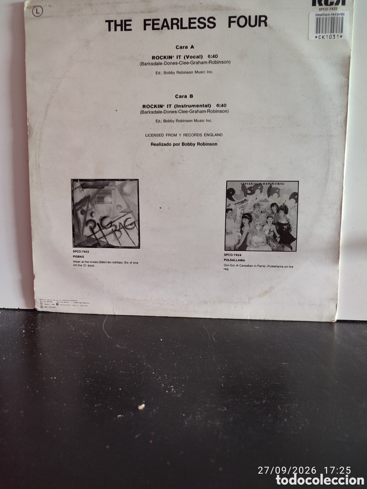 Discos de vinilo: Disco de vinilo CK1031 - Foto 2